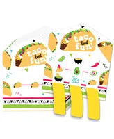 Taco 'Bout Fun - Mexican Fiesta Game Pickle Cards - Pull Tabs 3-in-a-Row - 12 Ct
