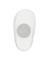 Michael Kors Baby Split Logo Repeat High Top Sneaker Crib Shoes