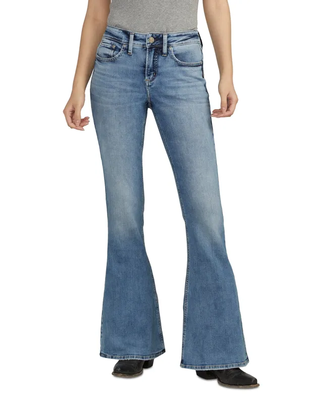 Sweet Society Star Low-Rise Flare Jeans