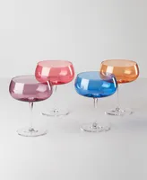 Oneida True Colors Cocktail Glasses, Set of 4