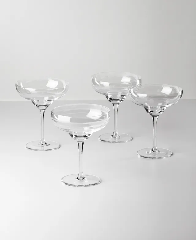 Oneida True Colors Cocktail Glasses, Set of 4