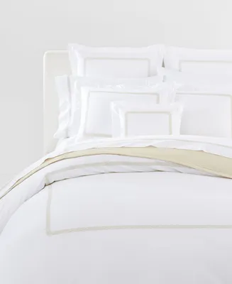Lauren Ralph Spencer Cable Embroidery Duvet Cover, King