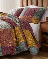 Barefoot Bungalow Paisley Slumber Quilt Set