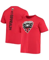 Men's Fanatics Steve Birnbaum Red D.c. United Backer Name and Number T-shirt