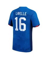 Men's Nike Rose Lavelle Royal Uswnt 2023 Away Authentic Jersey