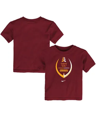 Toddler Boys and Girls Nike Burgundy Washington Commanders Football Wordmark T-shirt