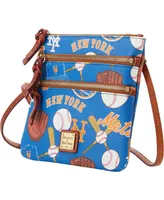 Women's Dooney & Bourke New York Mets Game Day Triple Zip Crossbody Purse