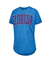 Women's Pressbox Royal Florida Gators Southlawn Sun-Washed T-shirt