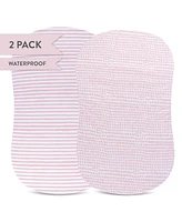 Ely's & Co. Baby Fitted Waterproof Bassinet Sheet 100% Combed Jersey Cotton