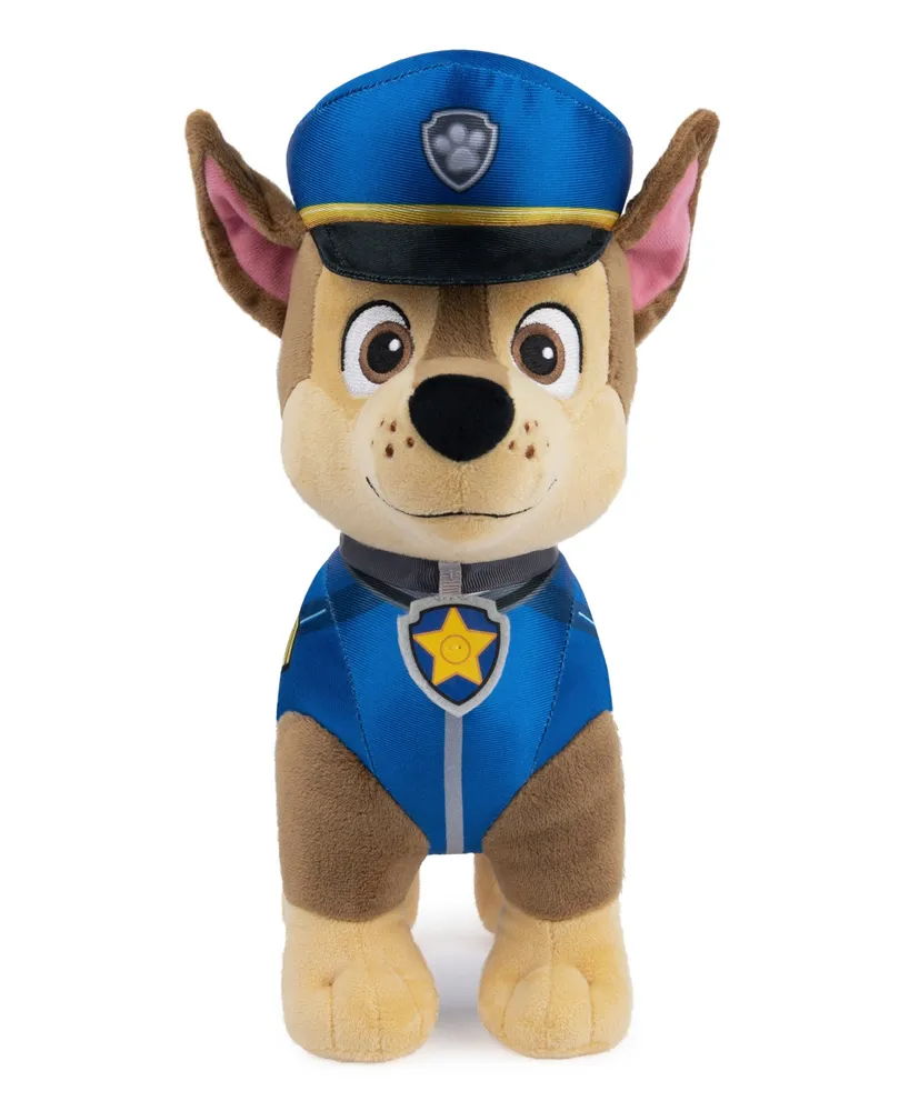 Paw Patrol Chase in Heroic Standing Position Premium Stuffed Animal Plush Toy - Multi