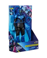 Dc Comics, Battle-Mode Blue Beetle Action Figure, 12 in, Lights and Sounds, 3 Accessories, Poseable Movie Collectible Superhero Toy, Ages 4 Plus