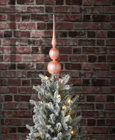 National Tree Company 15" Glass Christmas Tree Topper