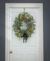 National Tree Company 28" Hgtv Home Collection Swiss Chic Wreath