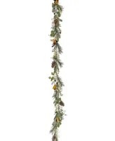 National Tree Company 9' Hgtv Home Collection Swiss Chic Garland