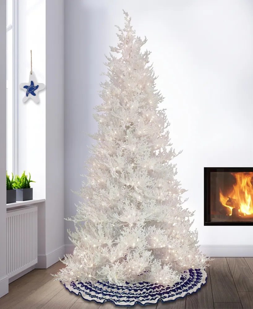 National Tree Company 6.5' Hgtv Home Collection Pre-Lit Christmas by the Sea Tree