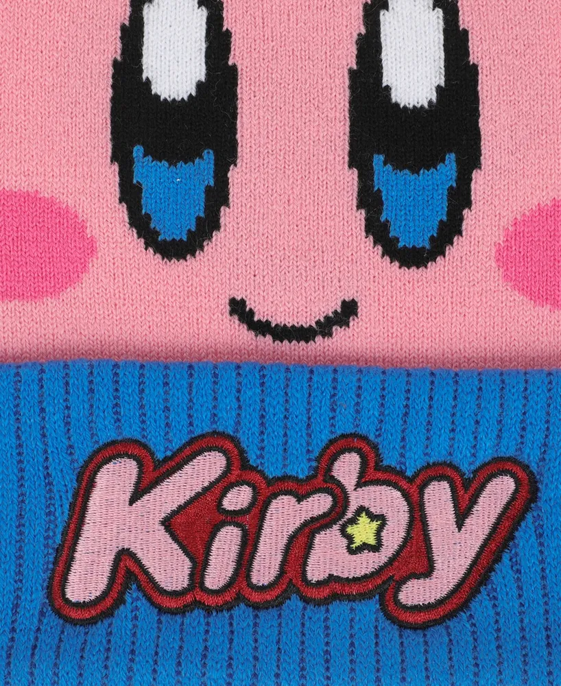 Big Boys Kirby Rib Knit Hat and Gloves Set, 2 Piece