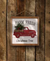 National Tree Company 12.5" Farm Fresh Wall Art