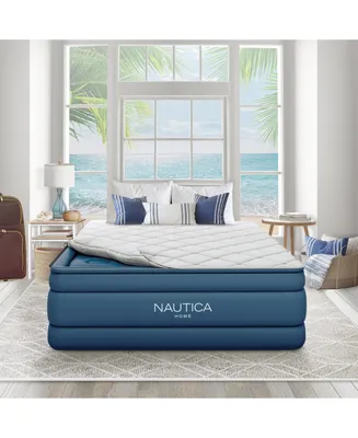 Nautica Home Cloud Supreme Express Inflatable 20" Air Mattress with Built in Pump, Queen