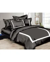 Circles Home Linen Classique 320TC Hotel Style Duvet Set - Queen