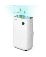 Costway 4500 Sq. Ft Dehumidifier for Home & Basements, 73-Pint Quiet Dehumidifier with 5 Modes