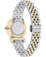 Salvatore Ferragamo Women's Gancini Swiss Two-Tone Stainless Steel Bracelet Watch 28mm