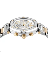 Philipp Plein Men's The Hexagon Chronograph Two-Tone Stainless Steel Bracelet Watch 42mm