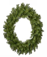 National Tree Company 30" Memory-Shape Norwood Fir Wreath with Led Lights