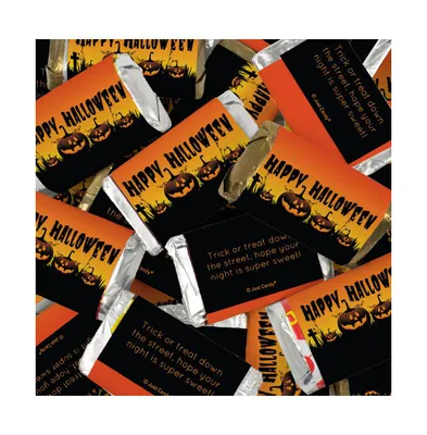 Pcs Halloween Candy Party Favors Hershey's Miniatures Chocolate - Pumpkins