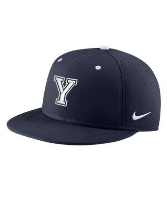 Men's Nike Navy Byu Cougars Aero True Baseball Performance Fitted Hat