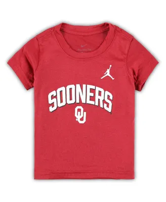 Toddler Boys and Girls Nike Crimson Oklahoma Sooners Logo Legend Sideline Performance T-shirt
