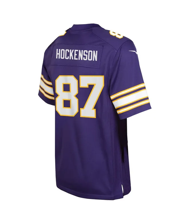 Nike Big Boys Justin Jefferson Purple Minnesota Vikings Classic Player Game  Jersey - Macy's