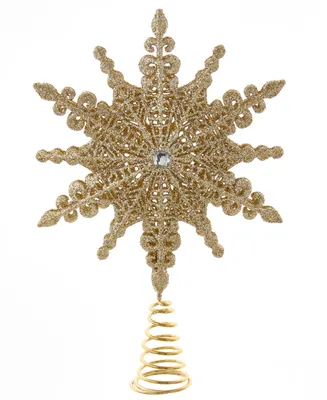 Kurt Adler 8" Champagne Star Tree Topper