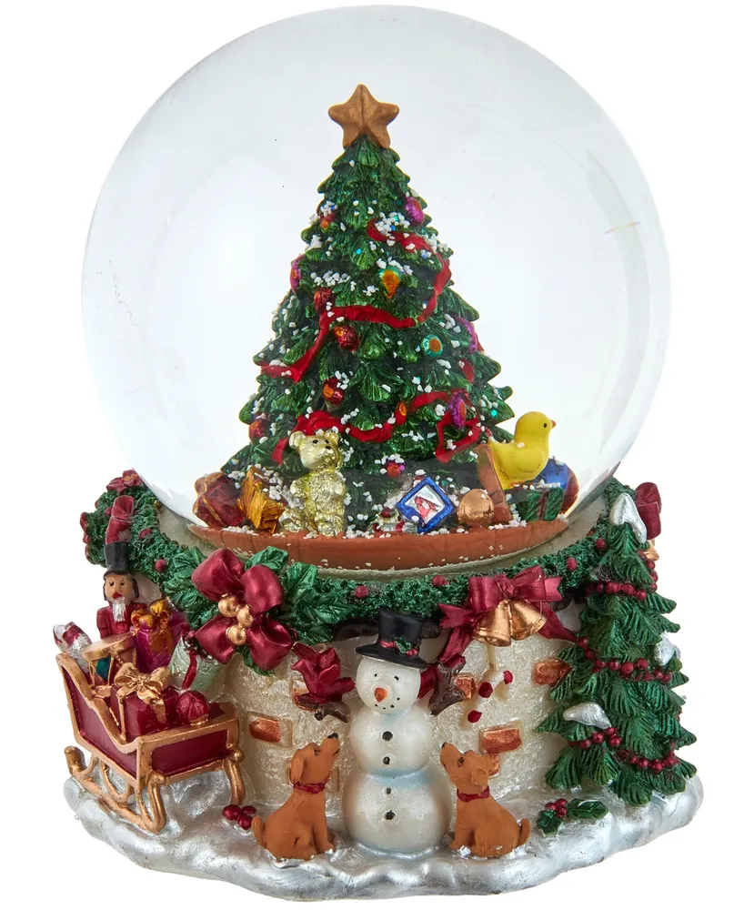 Kurt Adler 120mm Musical Christmas Tree Water Globe