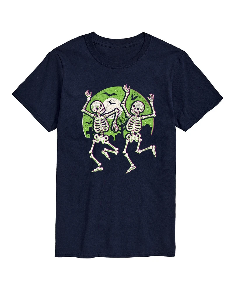 Hybrid Apparel Skeletons Dancing Men's Short Sleeve Tee