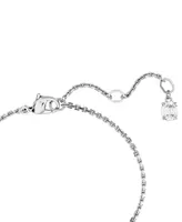 Swarovski Rhodium-Plated Mixed Crystal Link Bracelet