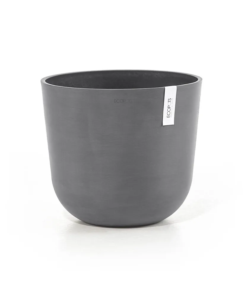 Ecopots Oslo Indoor and Outdoor Modern Planter, 14in