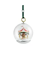 Michael Aram Merry Go Round Snow Globe Ornament