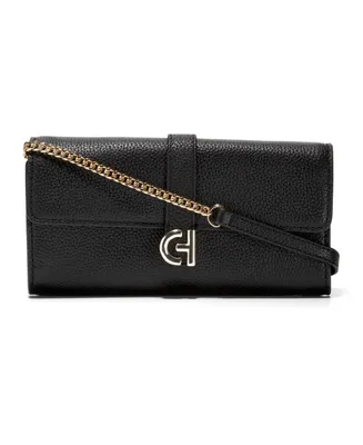 Cole Haan Leather Wallet-On-a-Chain