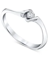 Sirena Diamond Ring (1/10 ct. t.w.) in 14k White Gold