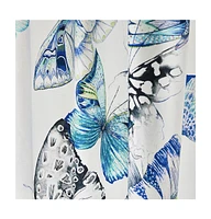 Designers Guild Papillons Cobalt Shower Curtain, 72" x 72"