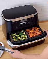 Ninja Foodi DualZone FlexBasket Air Fryer with 7-Quart MegaZone - DZ071