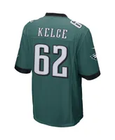 Men's Nike Jason Kelce Midnight Green Philadelphia Eagles Game Jersey