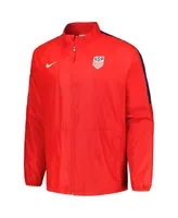 Men's Nike Red Usmnt 2023 Academy Awf Raglan Full-Zip Jacket