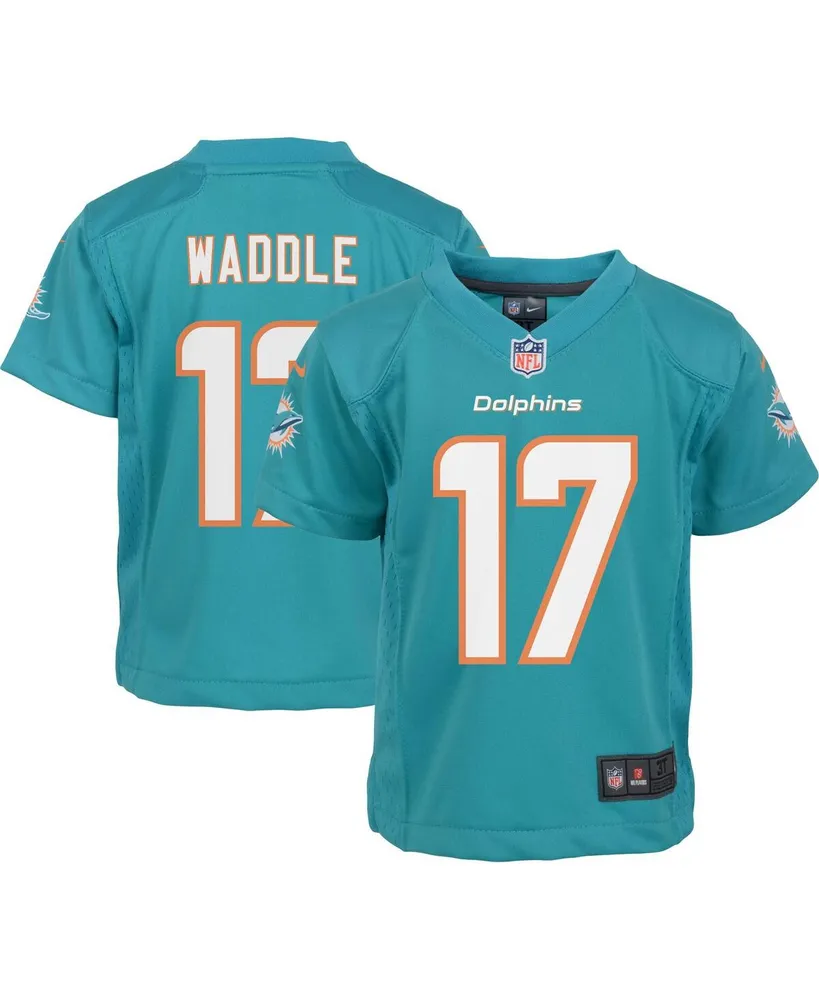 Jaylen Waddle Miami Dolphins Nike Youth Game Jersey - Aqua