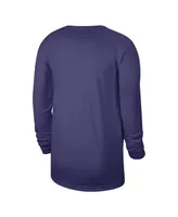 Men's and Women's Nike Purple Phoenix Suns 2023 Legend On-Court Practice long sleeve