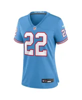 Women's Nike Derrick Henry Light Blue Tennessee Titans Oilers Throwback Alternate Game Player Jersey