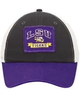 Men's Colosseum Charcoal Lsu Tigers Objection Snapback Hat