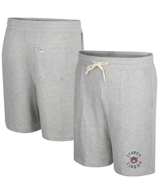 Men's Colosseum Heather Gray Auburn Tigers Love To Hear This Terry Shorts