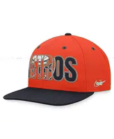 Men's Nike Orange Houston Astros Cooperstown Collection Pro Snapback Hat