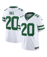 Men's Nike Breece Hall White New York Jets Legacy Vapor F.u.s.e. Limited Jersey